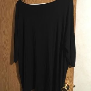 Boom Boom Black Blouse 2X